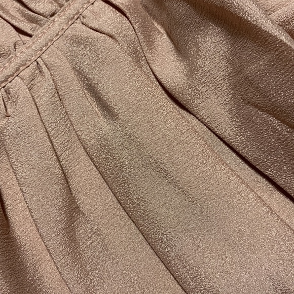 Lucy & Co Blush Pink Ruched Strapless Dress Size S - Picture 9 of 13